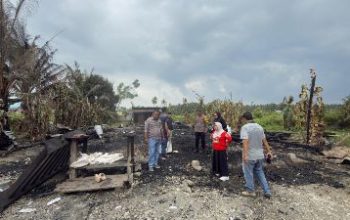 Musibah Kebakaran di Batui, Dinsos Banggai Turun Tangani Empat Warga Terdampak