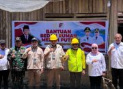 Bupati Memulakan Program Bedah Rumah Merah Putih di Tojo Una Una