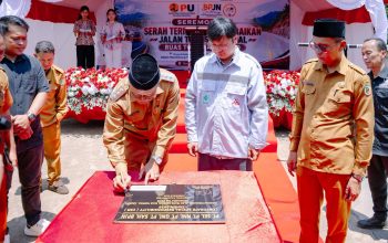 Jalan Nasional Tompira-Keuno Diperbaiki, CSR Perusahaan Gelontorkan Rp 7,15 Miliar