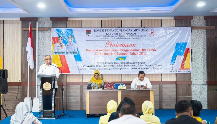 Cegah Lonjakan HIV/AIDS, KPAK Banggai Gandeng Organisasi Lintas Sektor