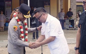Bupati Delis Bersama Kapolres Morut, Sambut Hangat Kunjungan Kerja Kapolda Sulteng