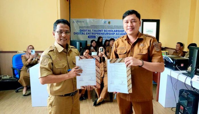 Sertijab Kepala Dinas Baru, Ir. Syarifuddin, ST, MT Resmi Memulai Babak Baru Kepemimpinan Diskominfo Morut