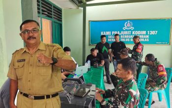Dobrak Kebuntuan Literasi Digital, Disdukcapil Tojo Una-Una Jalin Kerja Sama Dengan Babinsa Ampana Kota dan Ampana Tete Akselerasi IKD