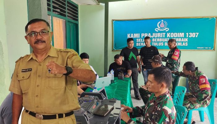 Dobrak Kebuntuan Literasi Digital, Disdukcapil Tojo Una-Una Jalin Kerja Sama Dengan Babinsa Ampana Kota dan Ampana Tete Akselerasi IKD
