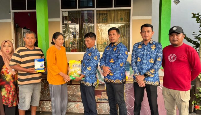 Kebakaran Subuh Hanguskan Rumah Warga Nipa Kalimoan, Dinsos Banggai Bergerak Salurkan Bantuan