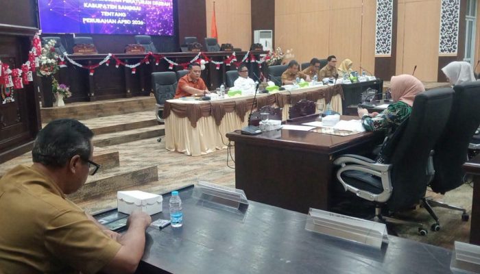 Banggar DPRD Banggai dan TAPD Mulai Bahas Perubahan APBD 2026