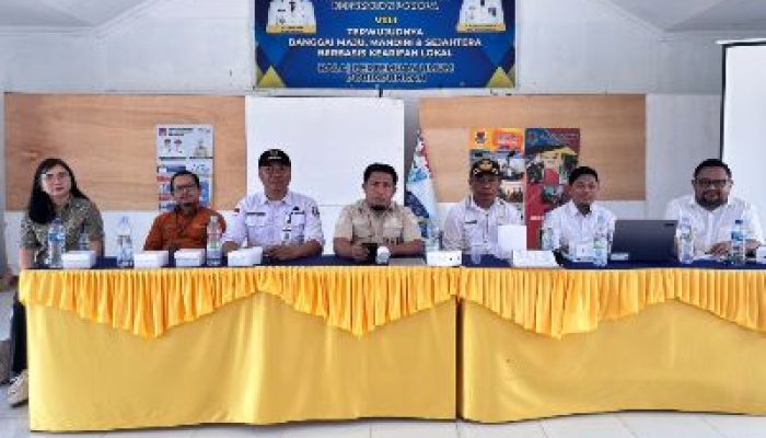 Dinsos Banggai Sosialisasikan Optimalisasi DTSEN dan SIKS-NG kepada Pemerintah Desa di Lamala dan Mantoh
