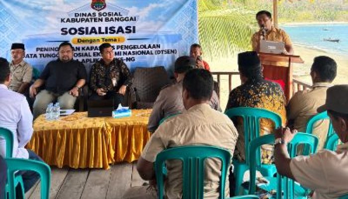 Dinsos Banggai Tingkatkan Kapasitas Pengelolaan DTSEN dan SIKS-NG di Tiga Kecamatan Balantak