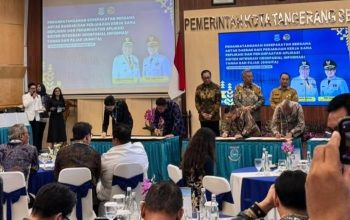 Percepat Sistem Geospasial, Pemkab Tojo Una-Una Jalin Kesepakatan Antardaerah di Tangsel