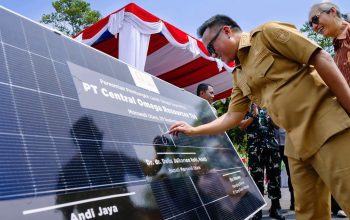 PLTS PT.COR Resmi Beroperasi, Bupati Delis Dorong Perusahaan Perluas Pemanfaatan Energi Terbarukan