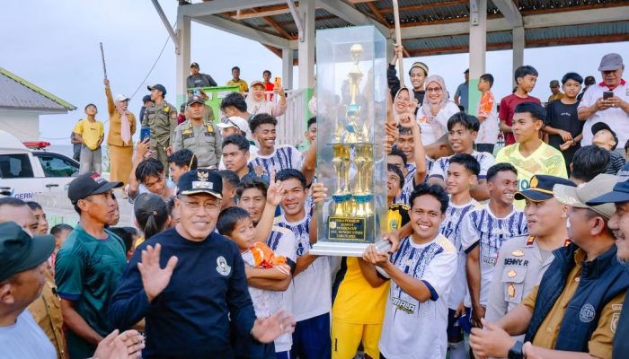 Matube Juara Pordes Bungku Utara, Wabup Djira: Sportivitas Harus Di Atas Segalanya