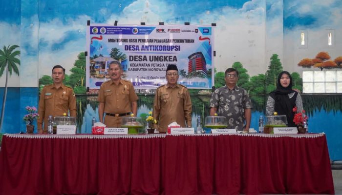 Wabup Djira Buka Kegiatan Penilaian Desa Percontohan Antikorupsi Di Desa Ungkea