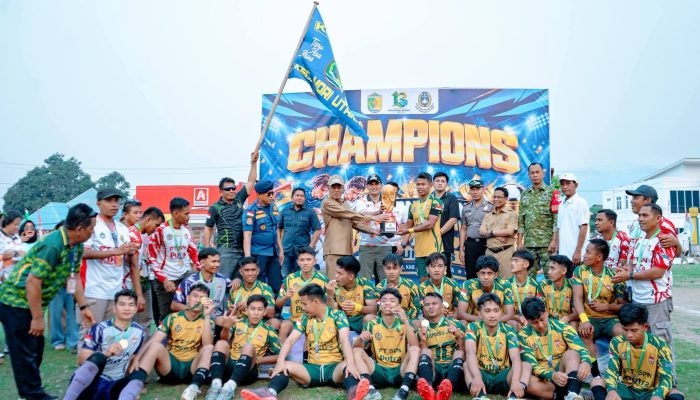 Mori Utara Juara Bupati Morut Cup 2026, Taklukkan Soyojaya 3-2 di Partai Final
