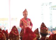 Gubernur Anwar Hafid Irup Upacara Peringatan HUT Ke-13 Kabupaten Morowali Utara