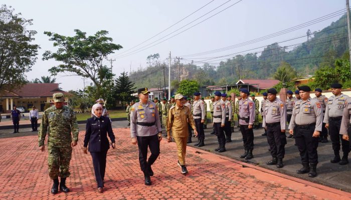 Wabup Djira Hadiri Apel Gelar Pasukan Ops Patuh Tinombala Tahun 2026