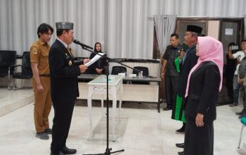 Akselerasi Pembangunan Daerah, Pemkab Tojo Una-Una Resmi Segarkan Posisi Pejabat Tinggi Pratama
