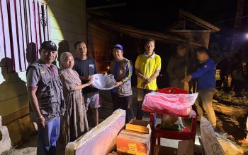 Dinsos Banggai Gerak Cepat, Korban Kebakaran Bolobungkang Langsung Dapat Bantuan