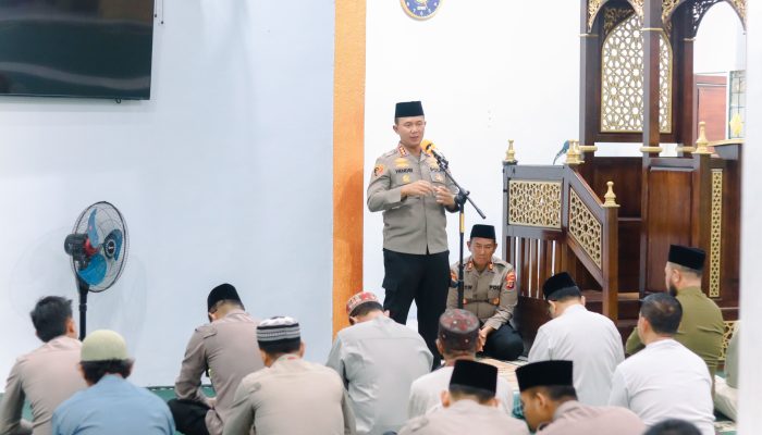 Lewat Subuh Keliling, Kapolresta Banggai Pererat Silaturahmi dan Serap Aspirasi Warga