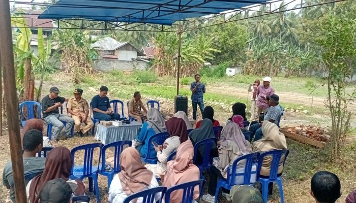 Bantu Petani Jere Karamat, PT PAU Serahkan Mesin Pompa Air dan Gelar Pelatihan