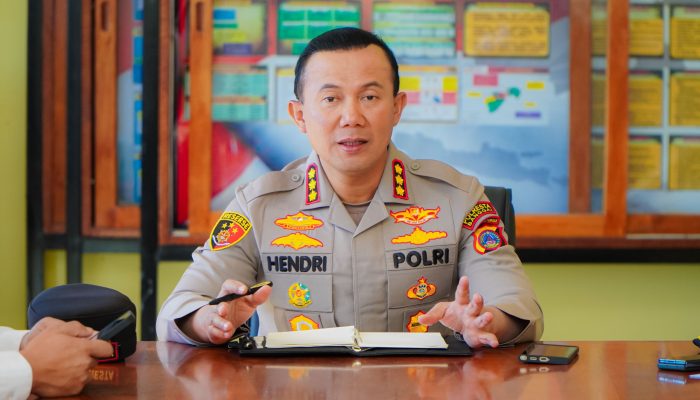Waspada Asap Karhutla, Kapolresta Banggai Imbau Warga Gunakan Masker