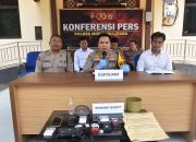 Ungkap Kasus Narkoba, Polres Morut Temukan 2 Senjata Api