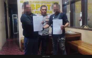 Polisi Amankan Tukang Parkir yang Resahkan Pengunjung Pasar Simpong Luwuk
