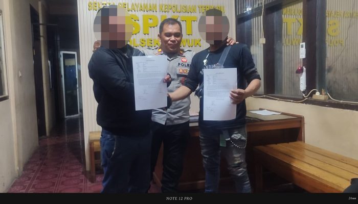 Polisi Amankan Tukang Parkir yang Resahkan Pengunjung Pasar Simpong Luwuk