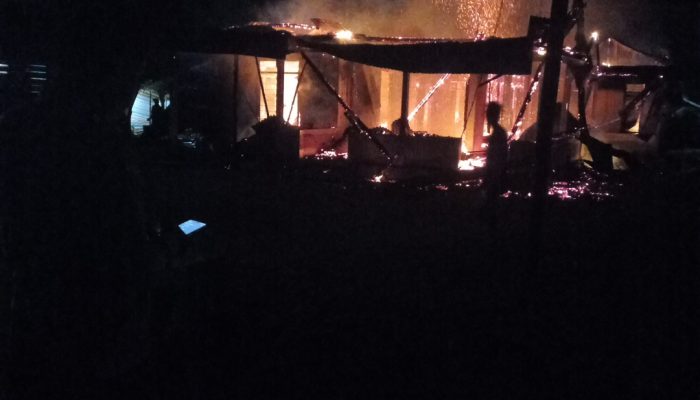 Rumah Lansia di Toili Jaya Terbakar, Polisi Selidiki Dugaan Pembakaran