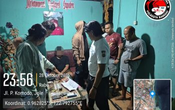 Pengungkapan Narkotika di Jole, Polresta Banggai Amankan Sabu Seberat 30,10 Gram