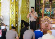 Melalui Jumat Keliling, Kapolresta Banggai Ajak Masyarakat Jaga Persatuan dan Cegah Tawuran