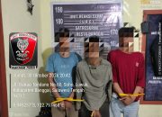 Motor Mogok Jadi Sasaran, Polresta Banggai Bekuk 3 Pelaku Curanmor di Karaton