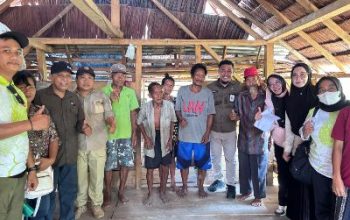 Jalan, MCK Hingga Air Bersih Hadir di KAT Simpang Raya, Dinsos Banggai Pastikan Bantuan Tepat Manfaat