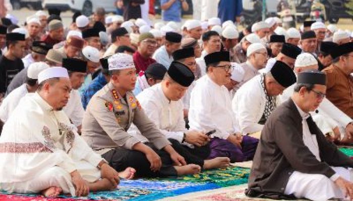 Kapolresta Banggai Ikuti Salat Istisqa, Ikhtiar Bersama Hadapi Musim Kemarau