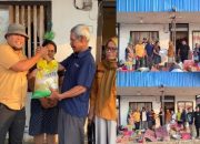 Kebakaran Tengah Malam Hanguskan Dua Rumah, DINSOS SIGAP Hadir Bantu Korban Kebakaran di Tohiti Sari