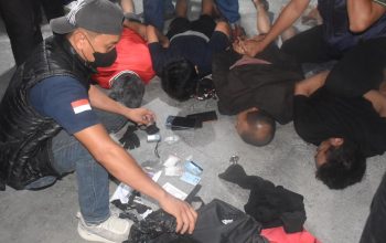 KOMITMEN PENUH: Polda Sulteng Gelar Operasi Besar di Kayumalue dan Tatanga, 15 Orang Positif Narkoba