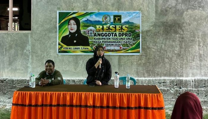 Di Tengah Efisiensi Anggaran, Fitri Lahay Berkomitmen Jaga Kepercayaan Konstituen dalam Reses Tojo Una Una 2026